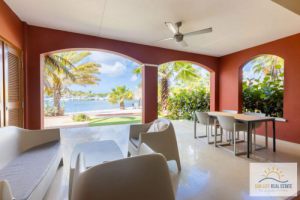   Ground floor apartment with views to Spanish Waters in a resort with private beach for sale      Willemstad Brakkeput Abou,  Willemstad