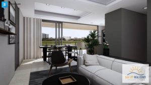 Luxury and expansively designed apartments under construction in Scherpenheuvel,  Willemstad