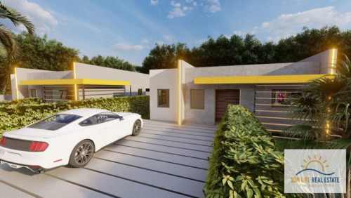 Luxury villas under construction for sale in Beurs 