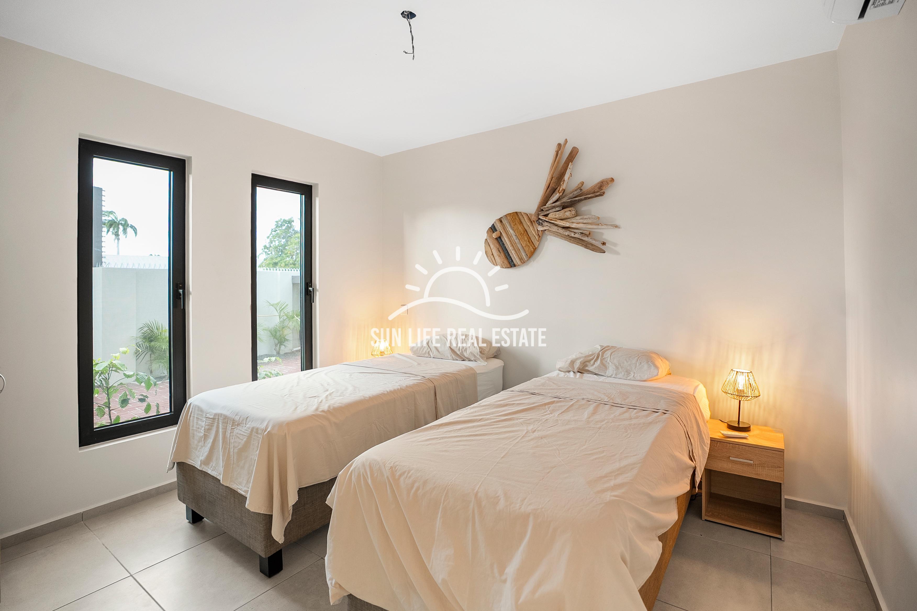 Luxury 2-Bedroom Apartments For Rent in Seru Loraweg