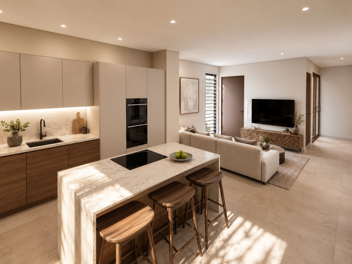 Sea-View Apartments in a Modern Residential Development in Piscadera