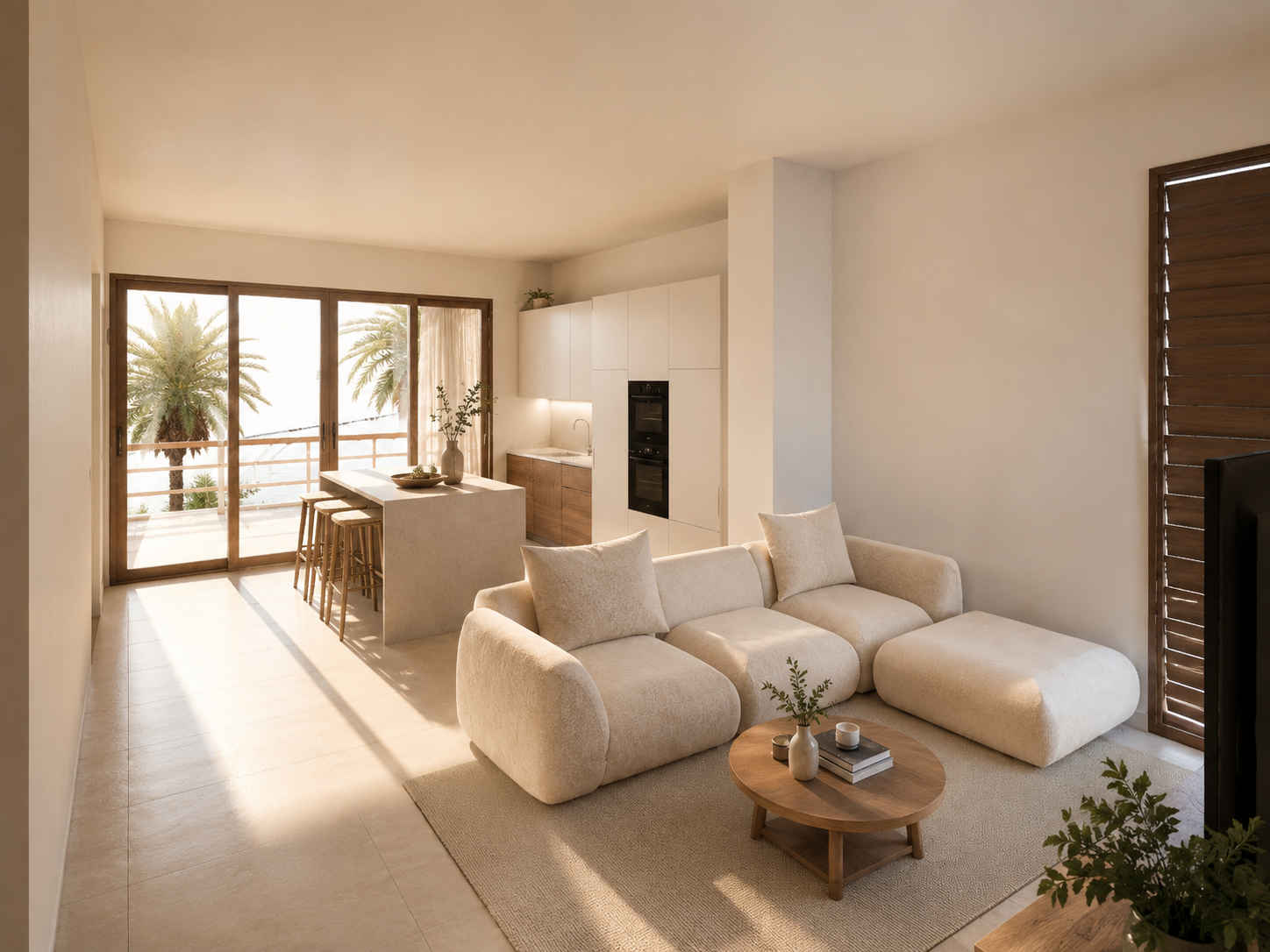 Sea-View Apartments in a Modern Residential Development in Piscadera