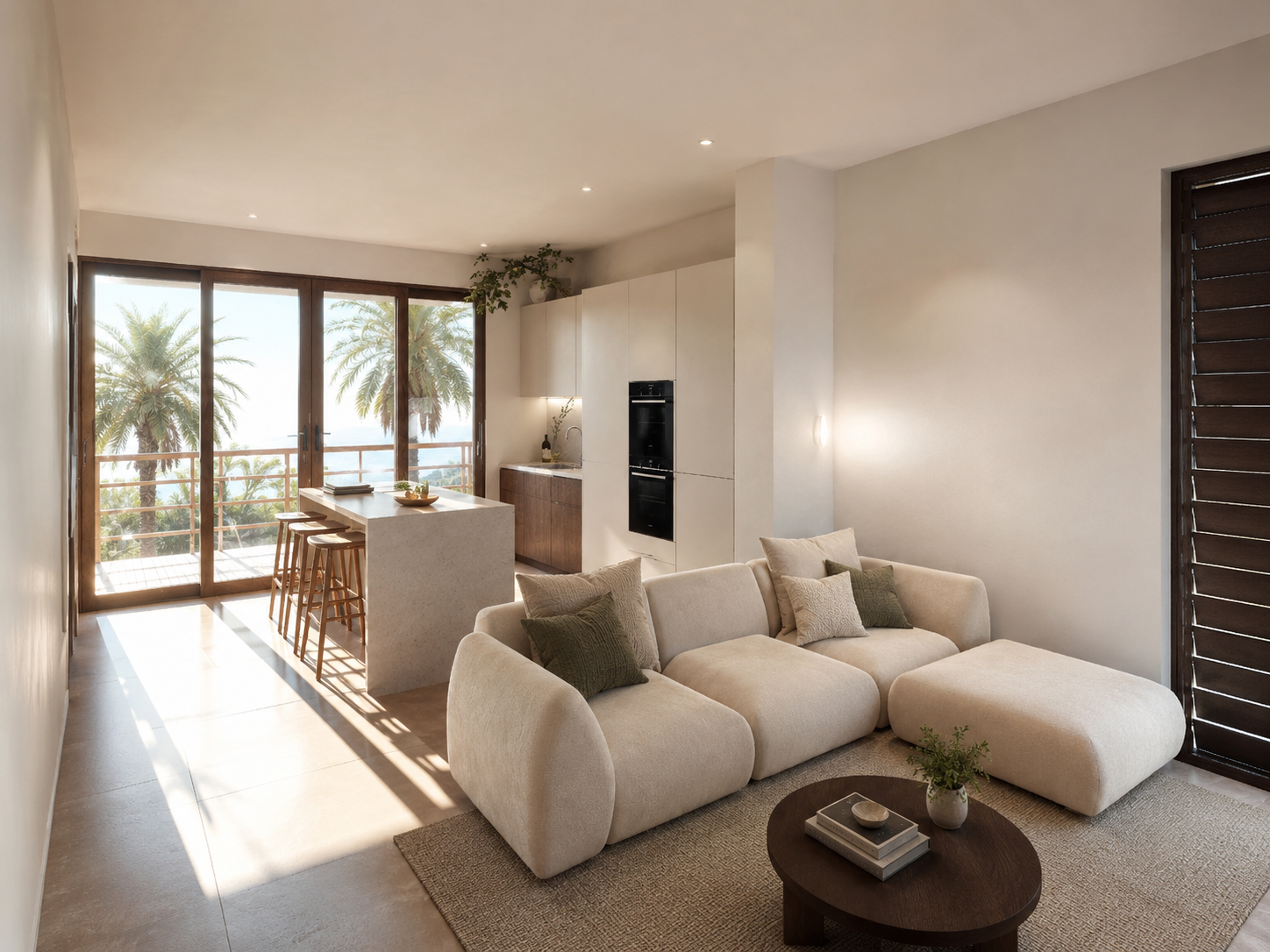 Sea-View Apartments in a Modern Residential Development in Piscadera