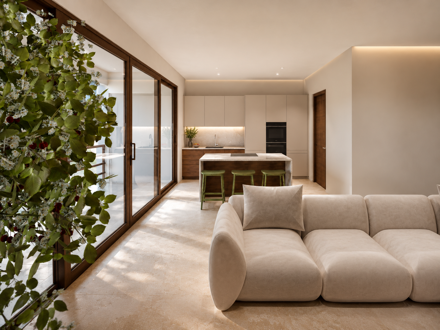 Sea-View Apartments in a Modern Residential Development in Piscadera
