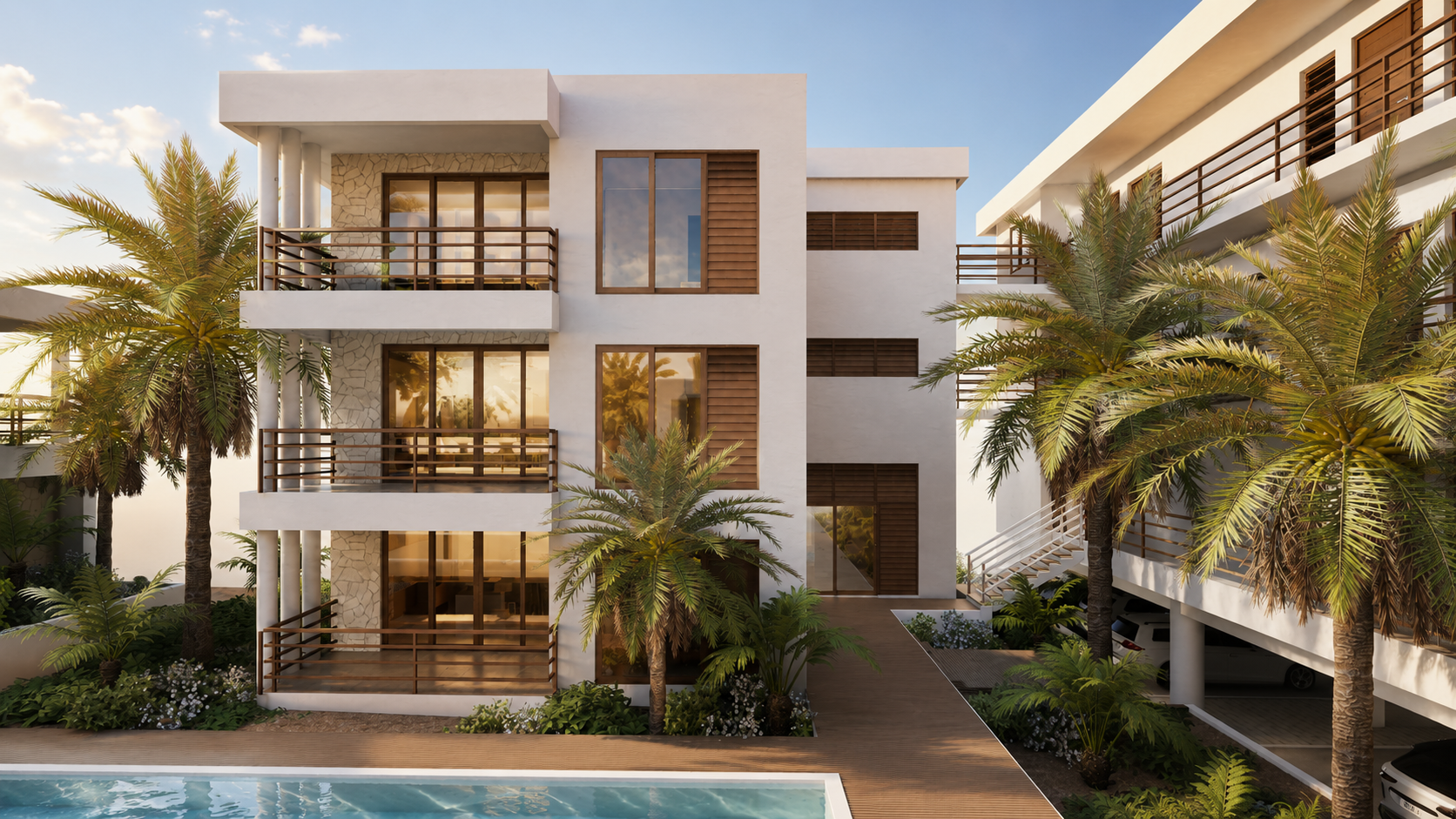 Sea-View Apartments in a Modern Residential Development in Piscadera