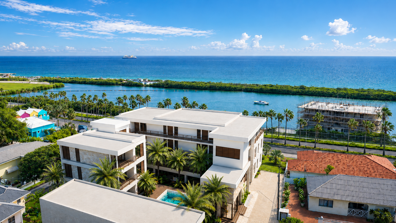 Sea-View Apartments in a Modern Residential Development in Piscadera