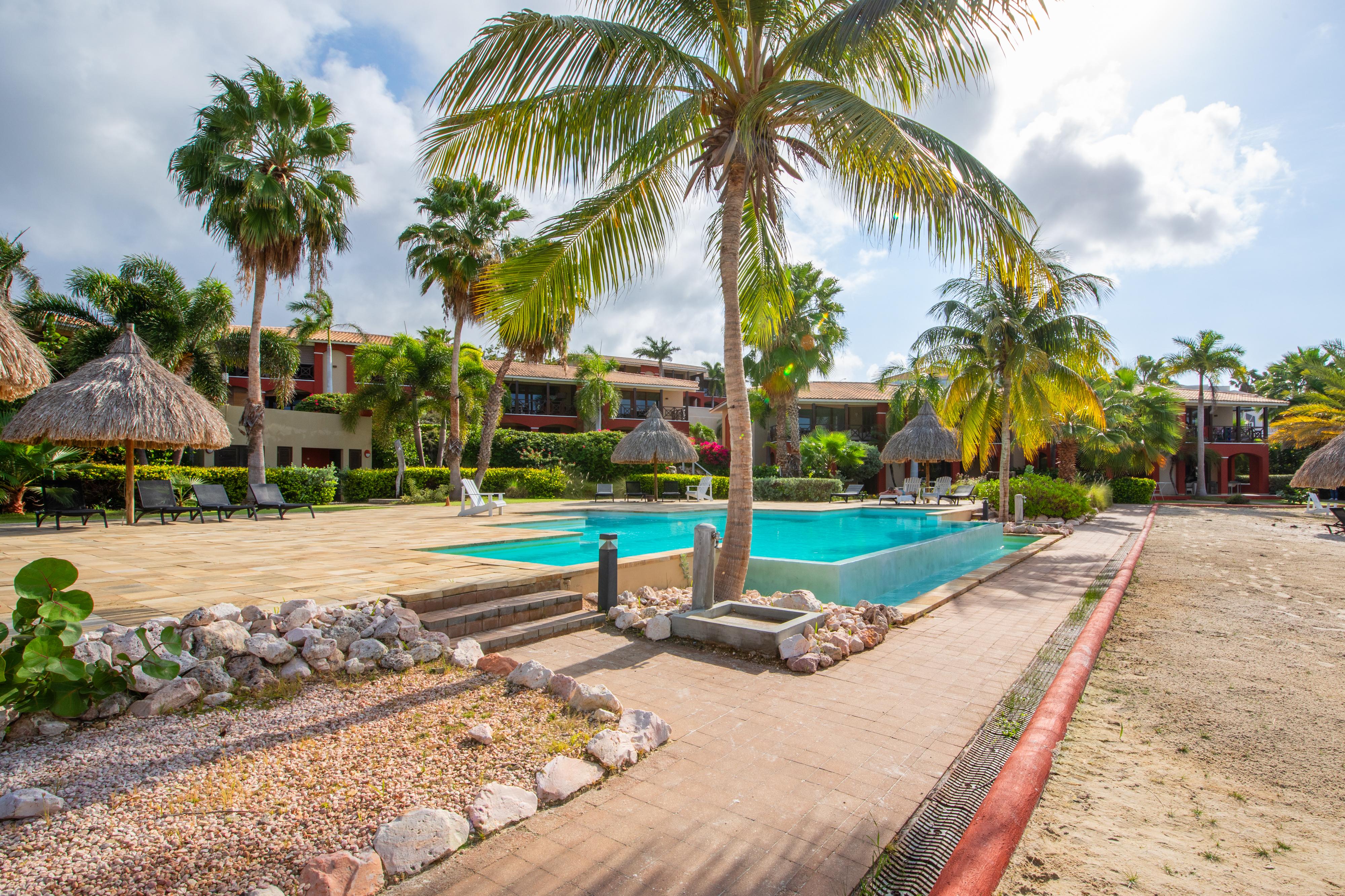 Waterfront Apartment with Private Beach  for Sale on Spanish Water Resort