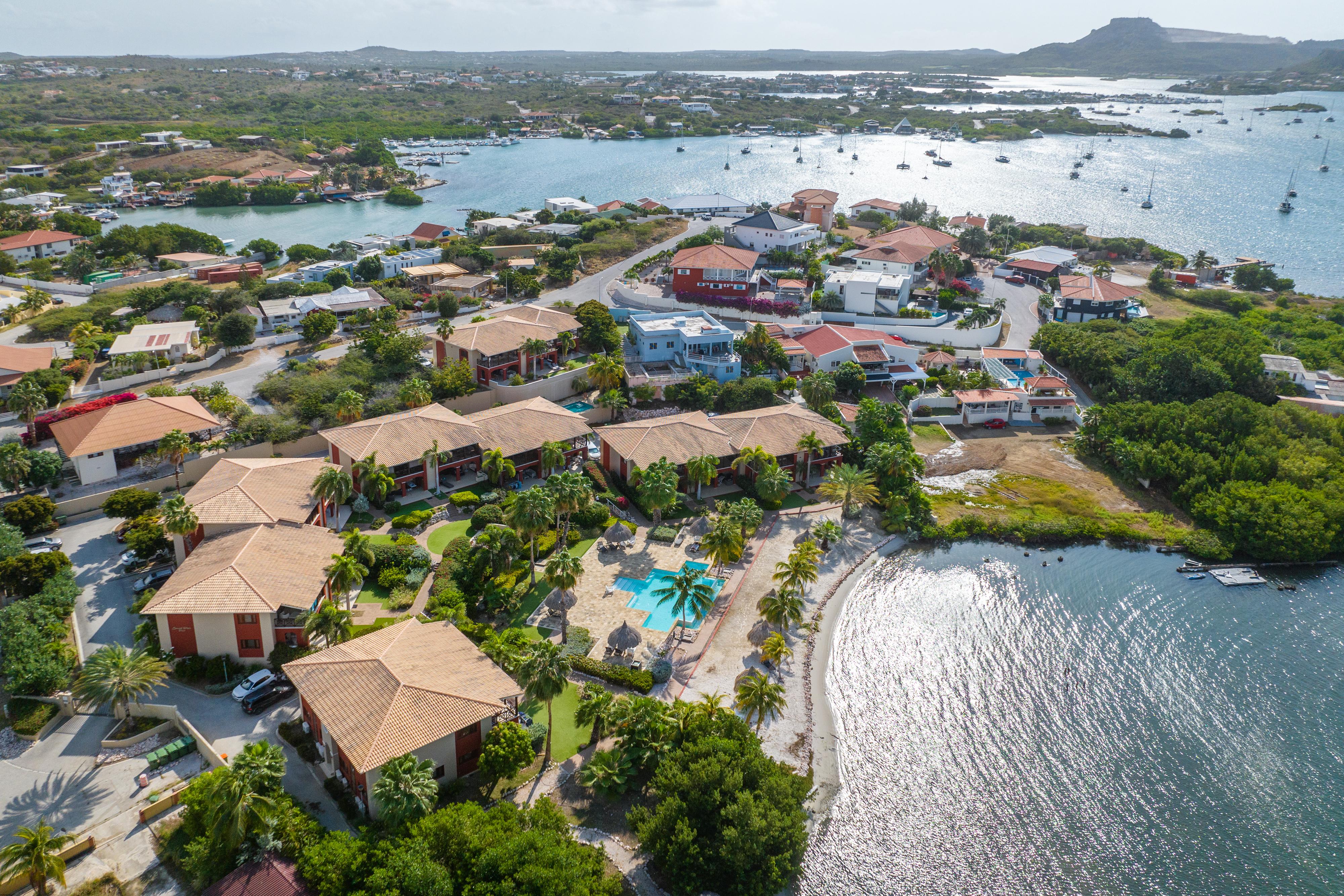 Waterfront Apartment with Private Beach  for Sale on Spanish Water Resort