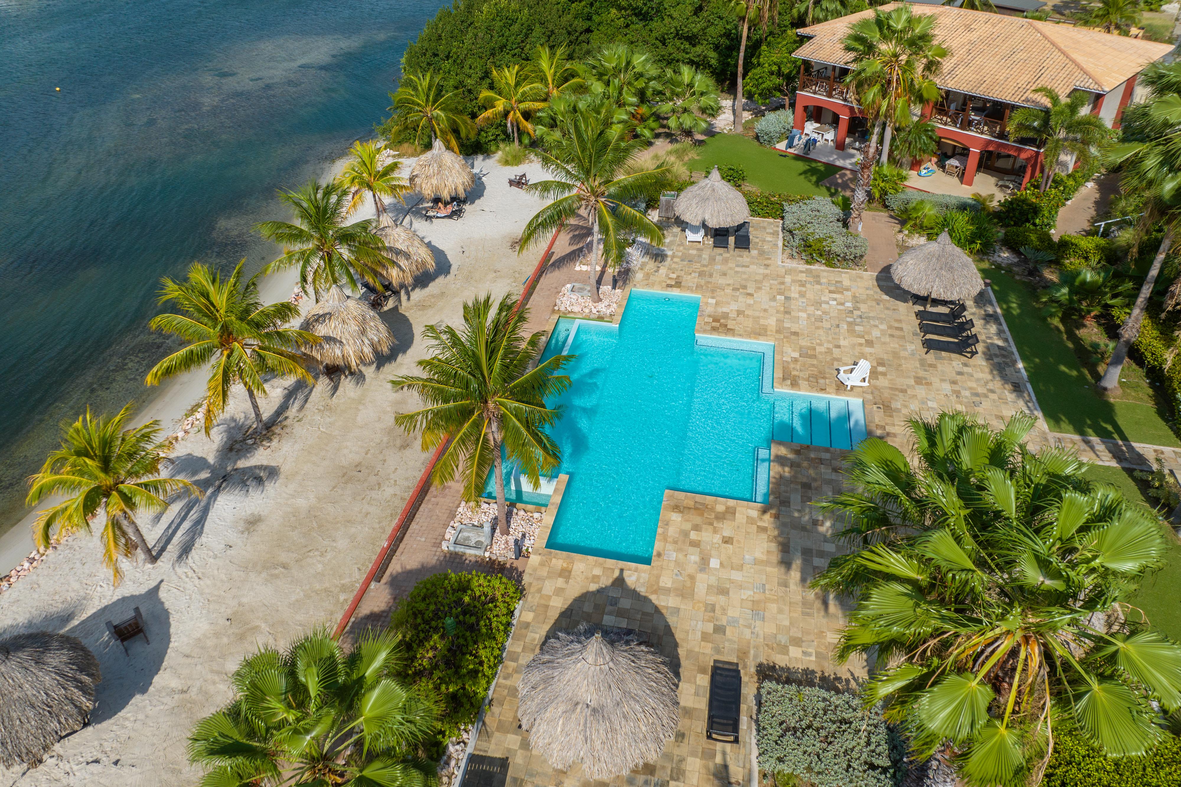 Waterfront Apartment with Private Beach  for Sale on Spanish Water Resort