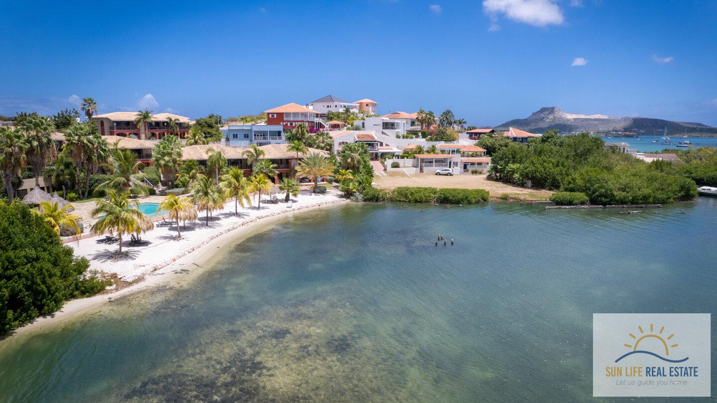 Waterfront Apartment with Private Beach  for Sale on Spanish Water Resort